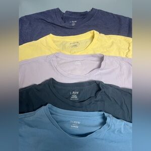 J. CREW Washed T Shirt Men’s Size Large LOT